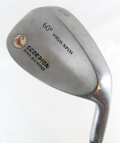 Knight Golf Scorpion Black Bite High Spin 60* Sand Wedge SW Right Handed Regular