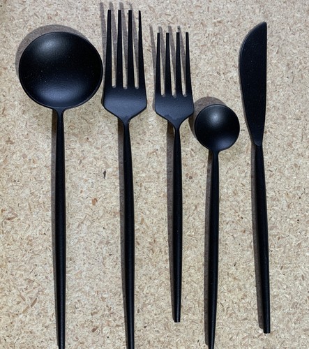 Cutlery 5 Pc Set Stainless Steel Service For 8