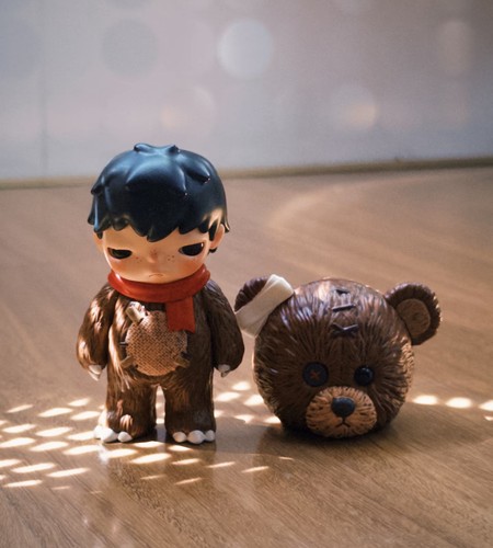 hirono shelter シークレットstuffed bear Hirono Shelter Series BlindBox Confirmed Figure Hidden