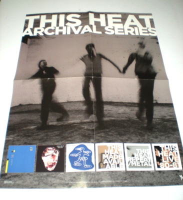POSTER by THIS HEAT archival series deceit made available the Band Album Art b