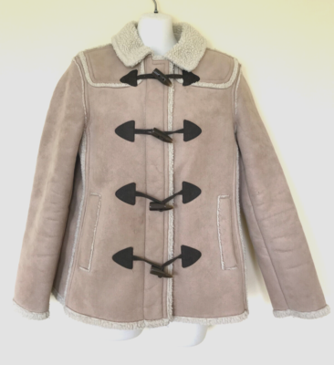 Gap shearling best sale coat