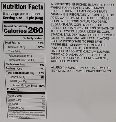 Drake's Apple Fruit Pies, 4 Boxes, 32 Individually Wrapped Pies with Real Apple