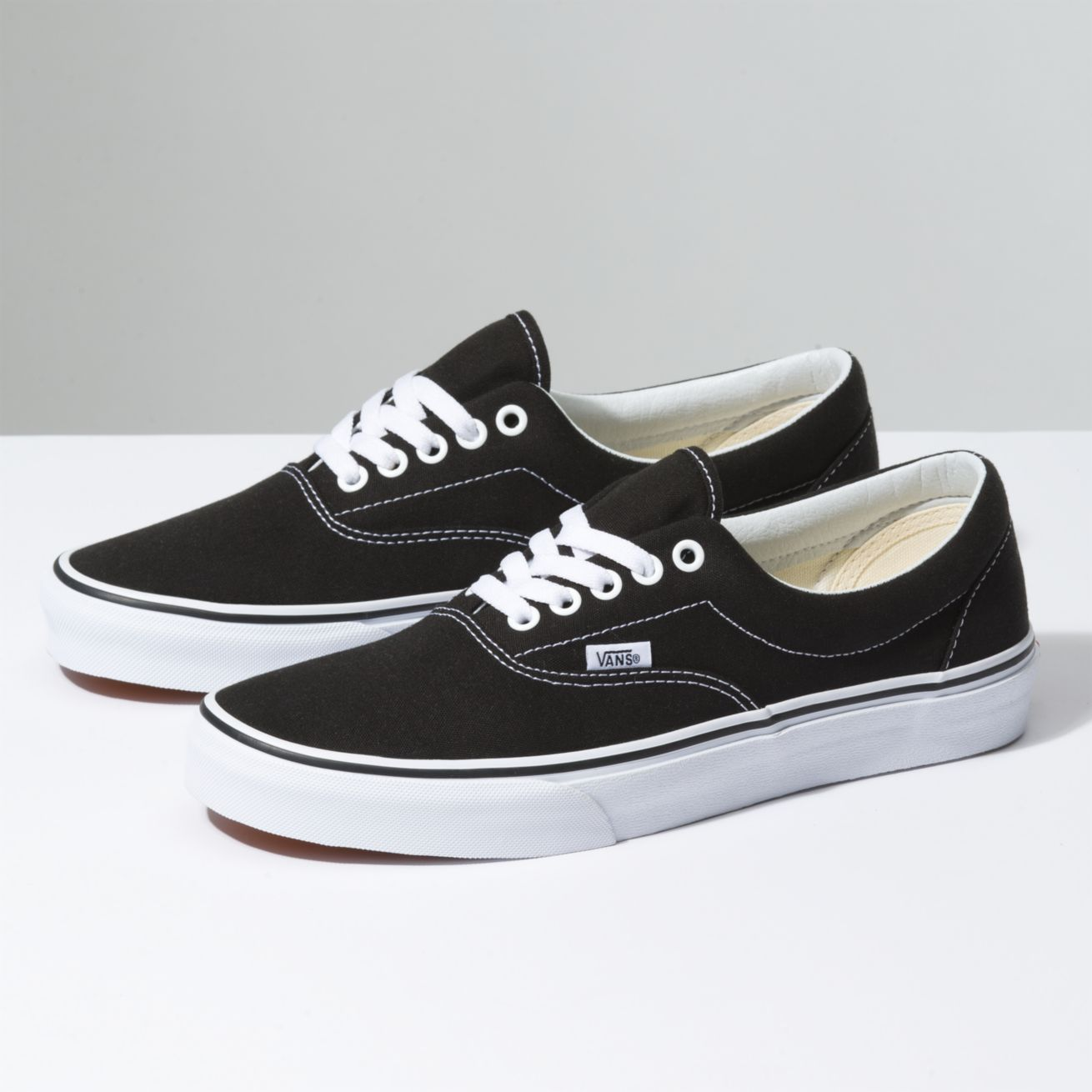Vans ERA Black Canvas Classic Shoes Without the Box Free Shipping