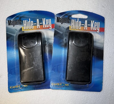 Car Key Magnetic Hide A Key  - Key Holder  One Pair 1.5 X 3 Inch