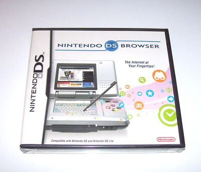 NEW Nintendo DS Web Browser Cartridge & Memory Expansion Pak - Factory Sealed