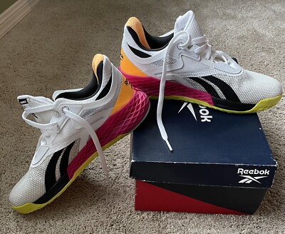 Reebok Nano X CrossFit Shoes Unisex Women’s size 9.5/ Men’s size 8.5 Nano 10