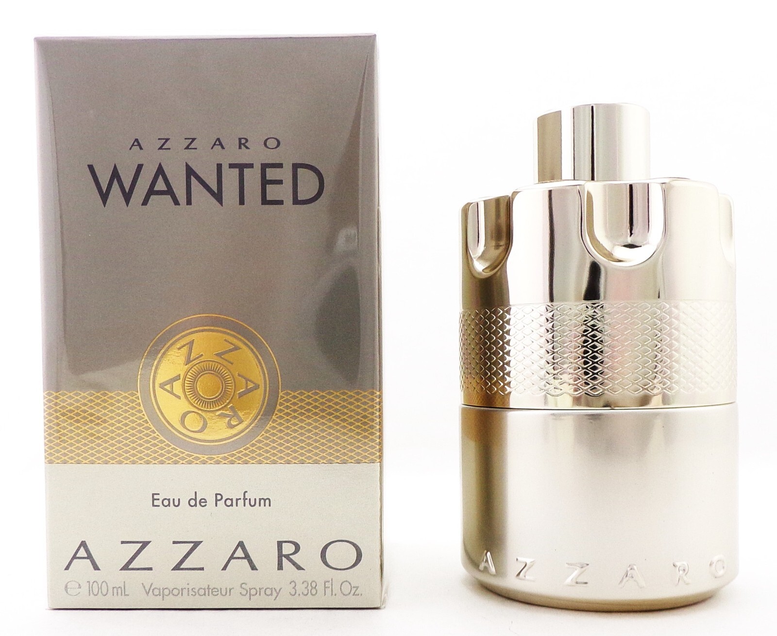Azzaro Wanted 3.38 oz./ 100 ml. Eau de Parfum Spray for Men. New in Sealed Box