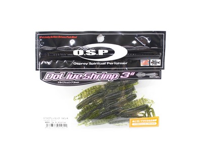 OSP Soft Lure Dolive Shrimp 3 Inches W001 (5621)