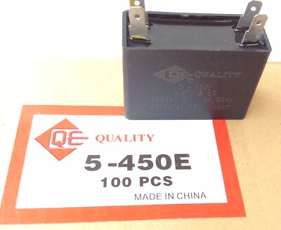 5uf  450V  5 mfd 50/60HZ HVAC Mini-Split Replacement Capacitor 4 Terminal