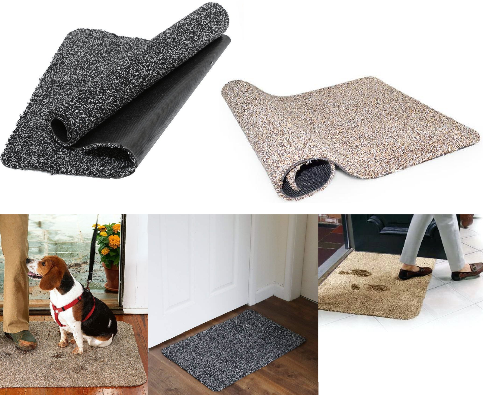 Super Absorbent Door Mat Microfibre Indoor Outdoor Washable Mat