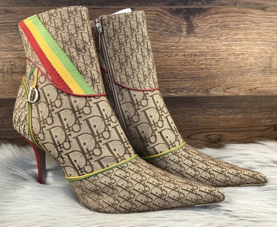 dior monogram boots