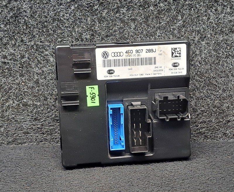 4f0907289j 4f0910289j Audi A6 S6 C6 4f KomfortsteuergerÃ¤T BordnetzsteuergerÃ¤T