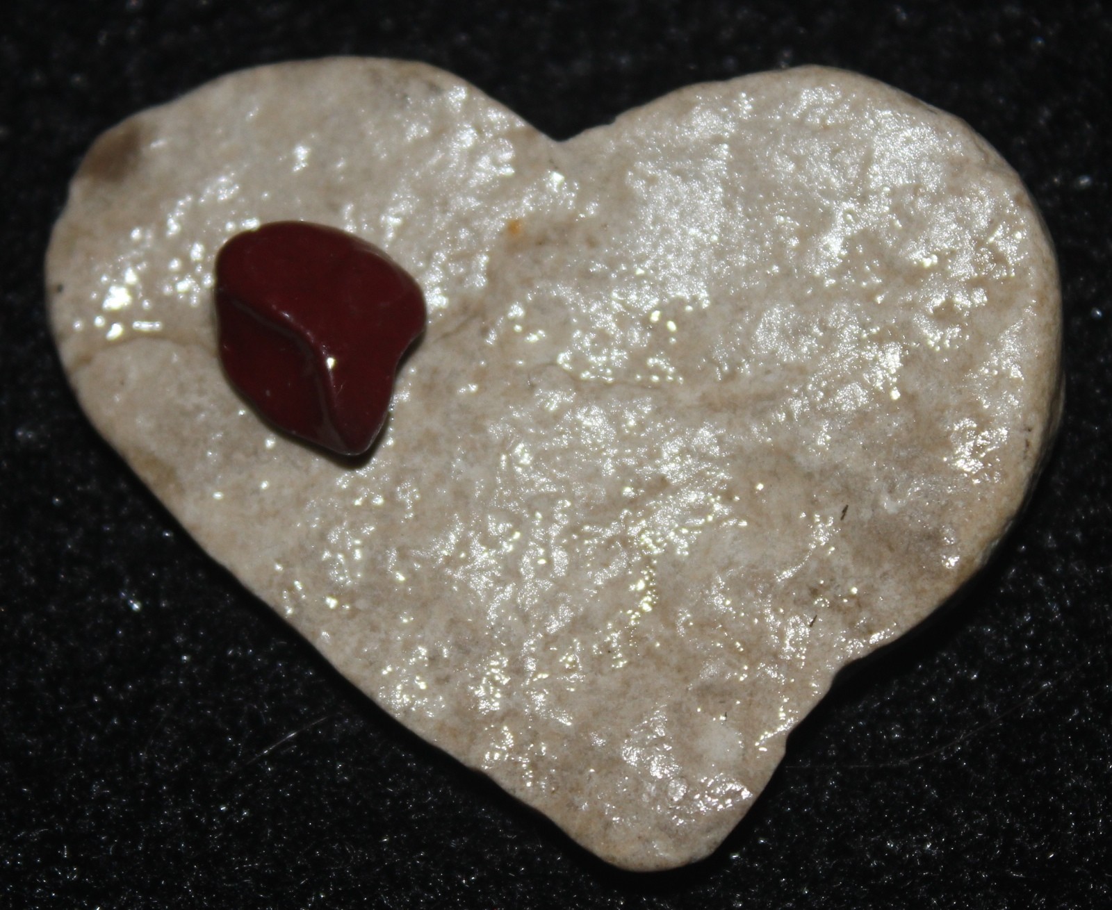 LAKE MICHIGAN HEART STONE KIT~SET OF 11 CREATE YOUR OWN DESIGN