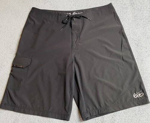 ハーフ・ショートパンツ Water Daily 6 Inch Board Shorts Black Lands' End Womens Sunshade UPF 50 5 Inch Board Shorts with