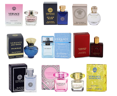 Variety of Fragrances by Versace MINI Perfumes for Women and Men