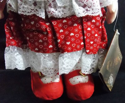 Precious Moments Doll Rachael  w/Gold Locket  #1029 w/Tags 16