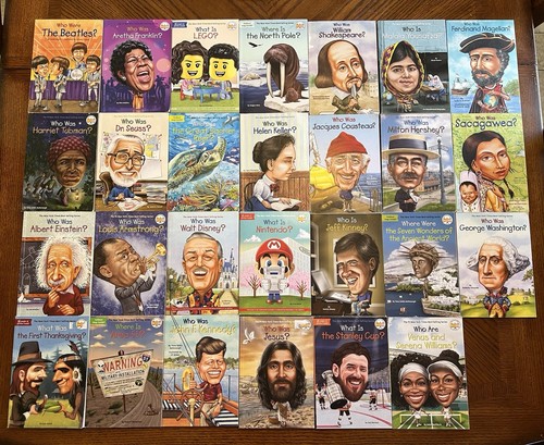 Who Was? / What Is? 洋書セット 12冊 Lot of 27 Who Is/Was, What Is Children's books Biography