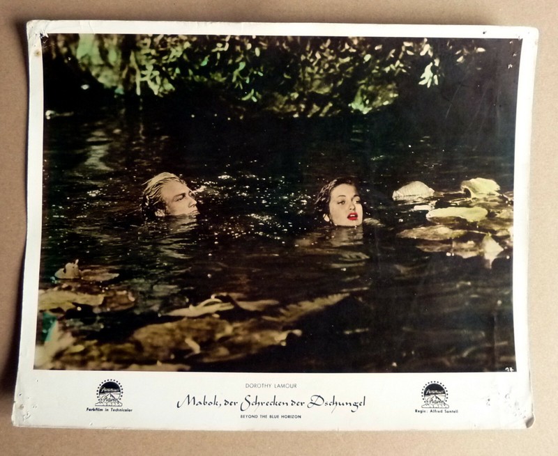 Mabok, Der Schrecken Der Dschungel Aushangfoto #14 German L C Â´52 Dorothy Lamour