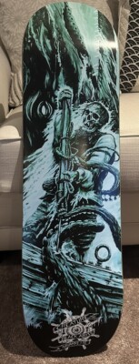 Creature Black Abys Navarrette Skateboard Deck