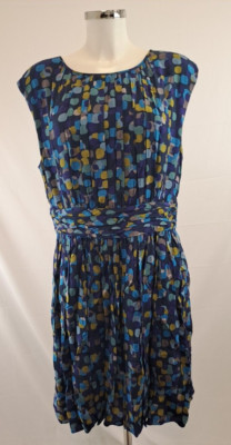 NWT Boden WH700 Multicoloured Selina Dress Size 18R UK