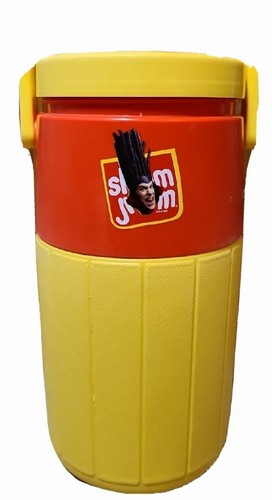 Vintage Coleman Slim Jim PS1 3Xtreme Video Game 64oz Water Bottle/Thermos 11x5”