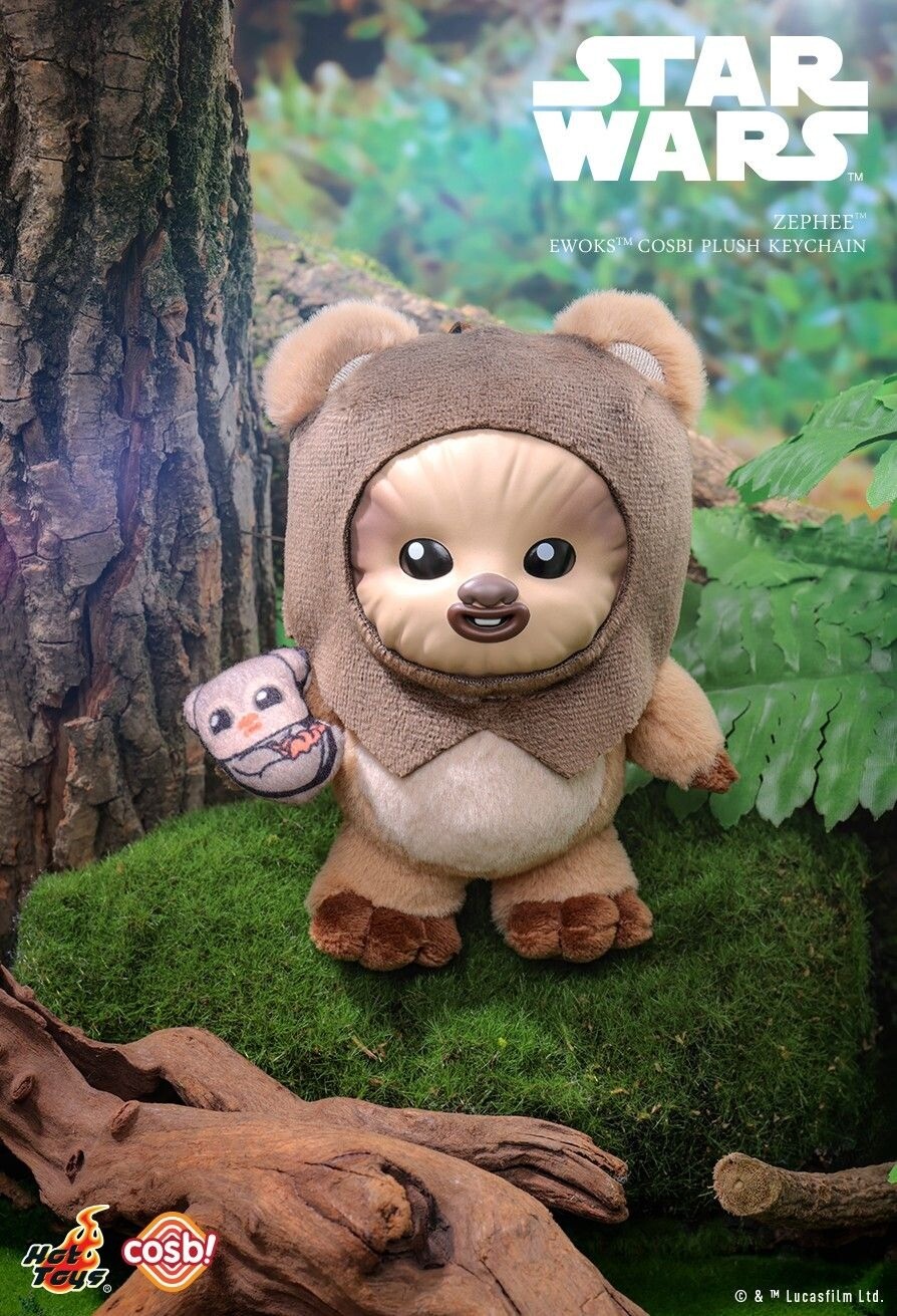 Hot Toys Star Wars Ewoks Cosbi Plush Keychain Collection