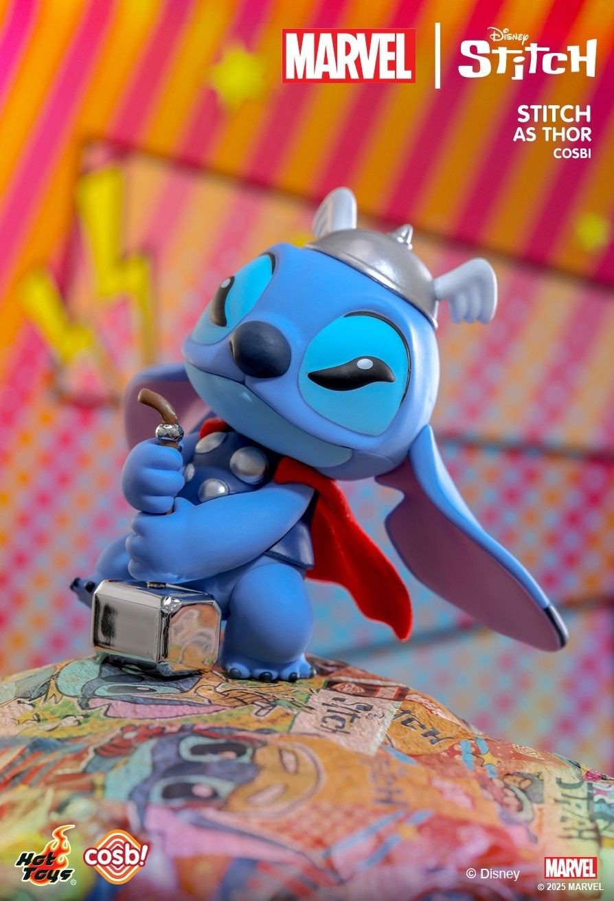 【日本未発売】Marvel Stitch COSBI フィギュア　豪華4種セット Hot Toys Marvel Stitch Cosbi Collection Bobble-Head
