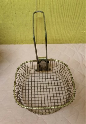 Vtg Oster Electric Deep Fryer Little Lil Fritter w Wire Strainer Drainer Basket