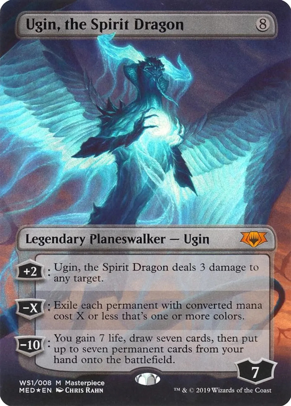 マジック：ザ・ギャザリング - MTG FOIL ugin, the dragon spirit ウギン ME Ugin, the Spirit Dragon | Fate Reforged | Star City Games