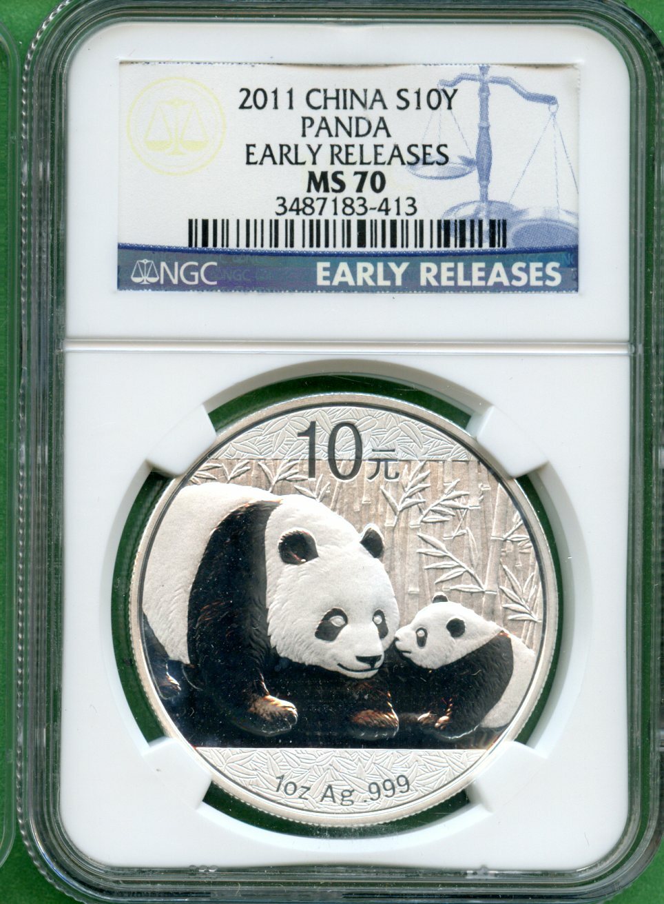 「訳あり」NGC MS70 2011 イーグル銀貨 EARLY RELEASES 訳あり」NGC MS70 2011 イーグル銀貨 EARLY RELEASES