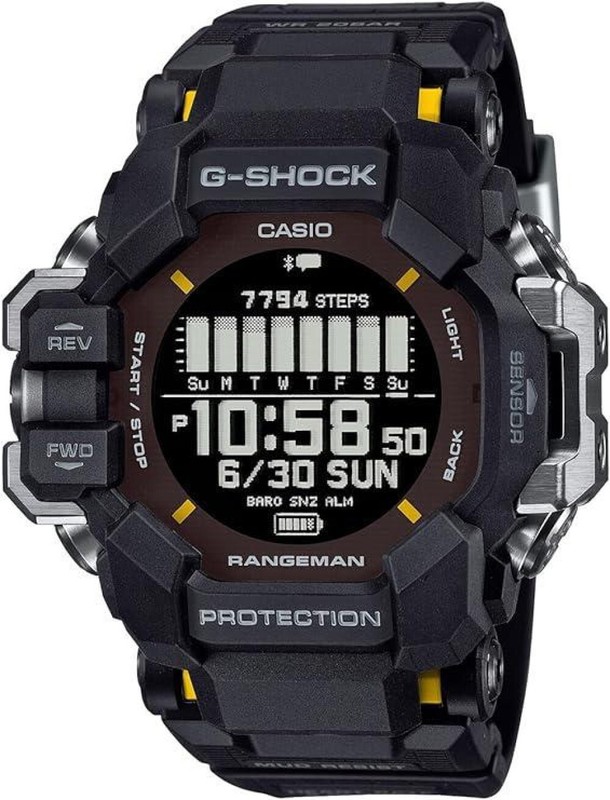 Pre-owned Casio G-shock Master Of Series Rangeman Gps Measurement Gpr-h1000-1jr
