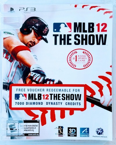 MLB 12 ⚾ The Show PlayStation 3 PS3 - Complete w/ Manual