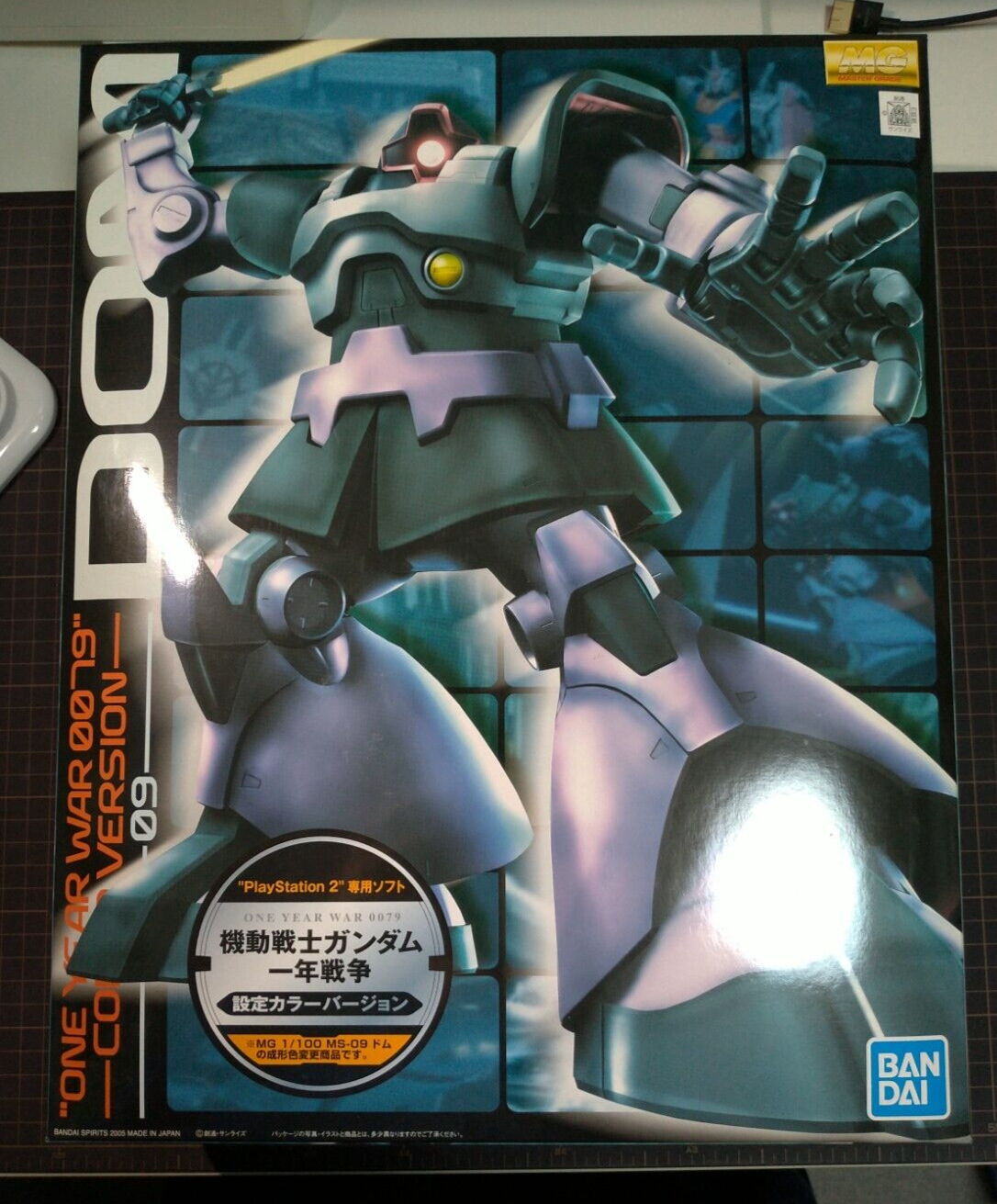 BANDAI - MG 1/100 MS-09 ドム Ver.ONE YEAR WAR 0079 MG 1/100 MS-09 Dom “ONE YEAR WAR 0079” Setting Color Ver. | eBay