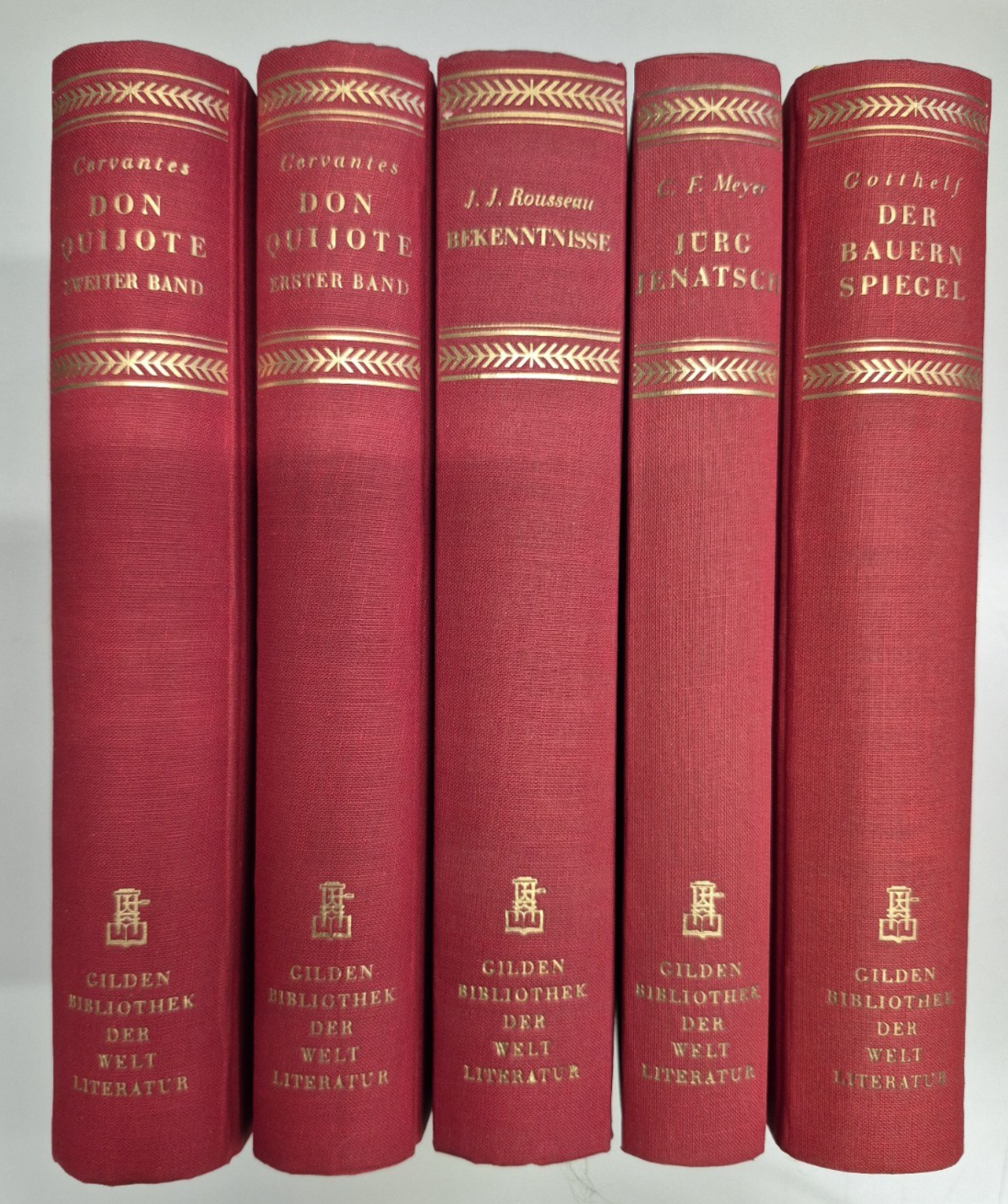 5x Gildenbibliothek der Weltliteratur
