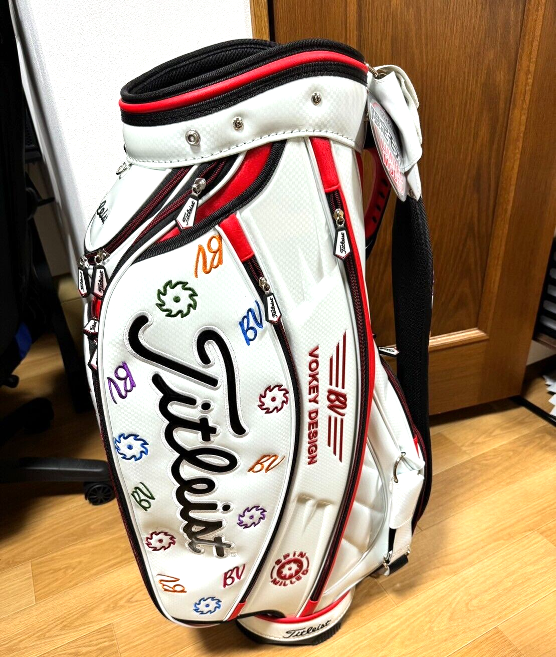 Titleist Caddie Bag VOKEY Design Limited Edition White 9.5