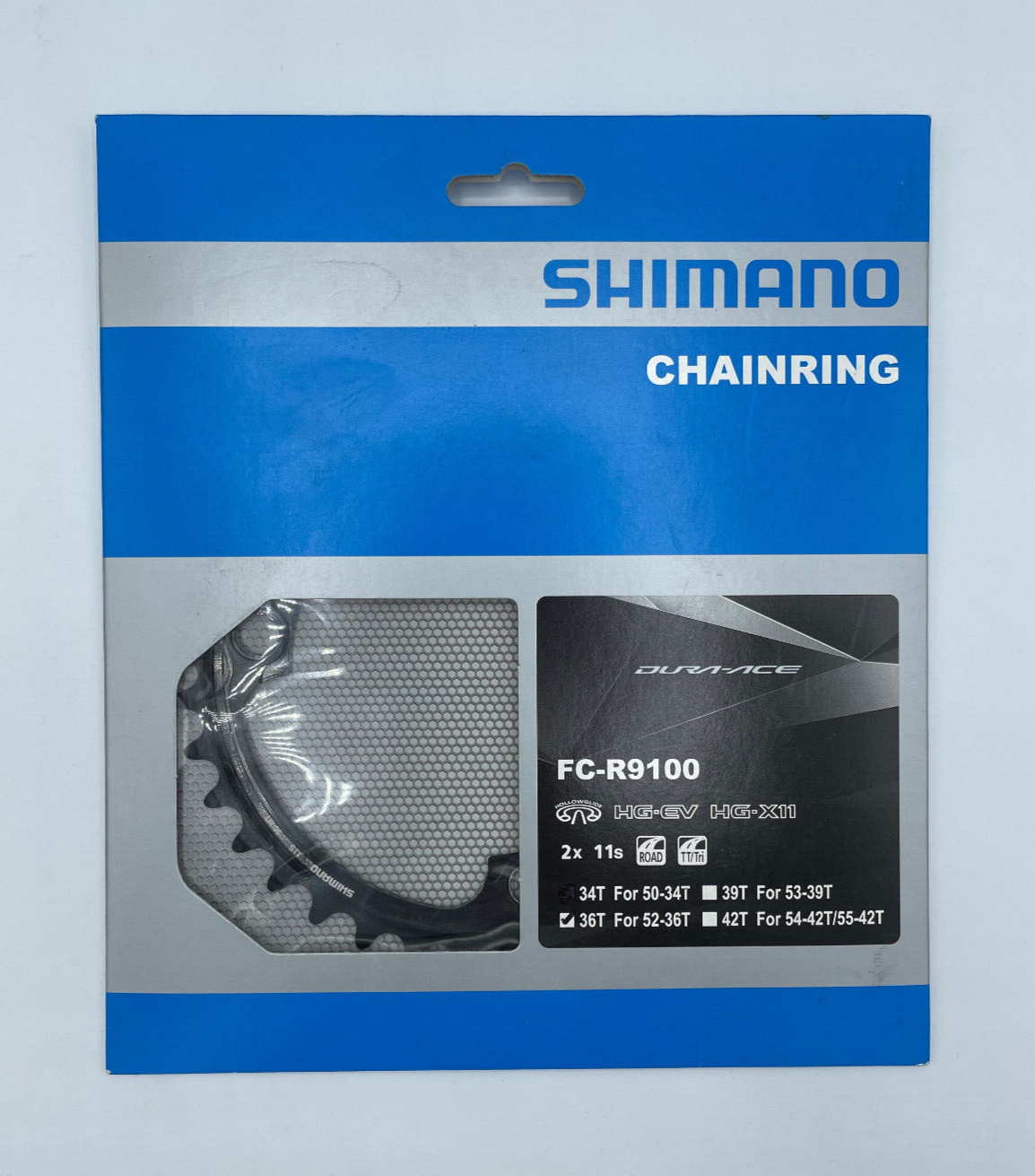 Shimano Dura Ace FC-R9100 Inner Chainring 36T-MT for 52-36T