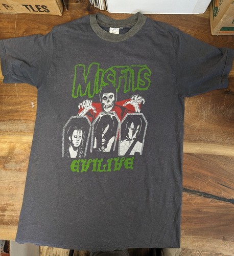 『希少』Misfits vintage 蓄光ロンT Msize 希少』Misfits vintage 蓄光ロンT Msize