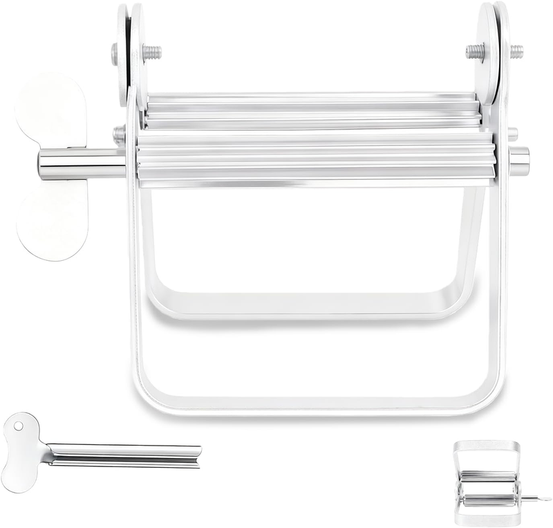 Toothpaste Squeezer, Stainless Steel Metal Tube Squeezer for Paint Tubes, Style