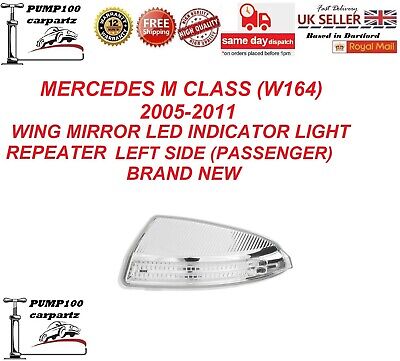 FOR MERCEDES M CLASS  W164 2005-2011 WING MIRROR LED INDICATOR  REPEATER LEFT 
