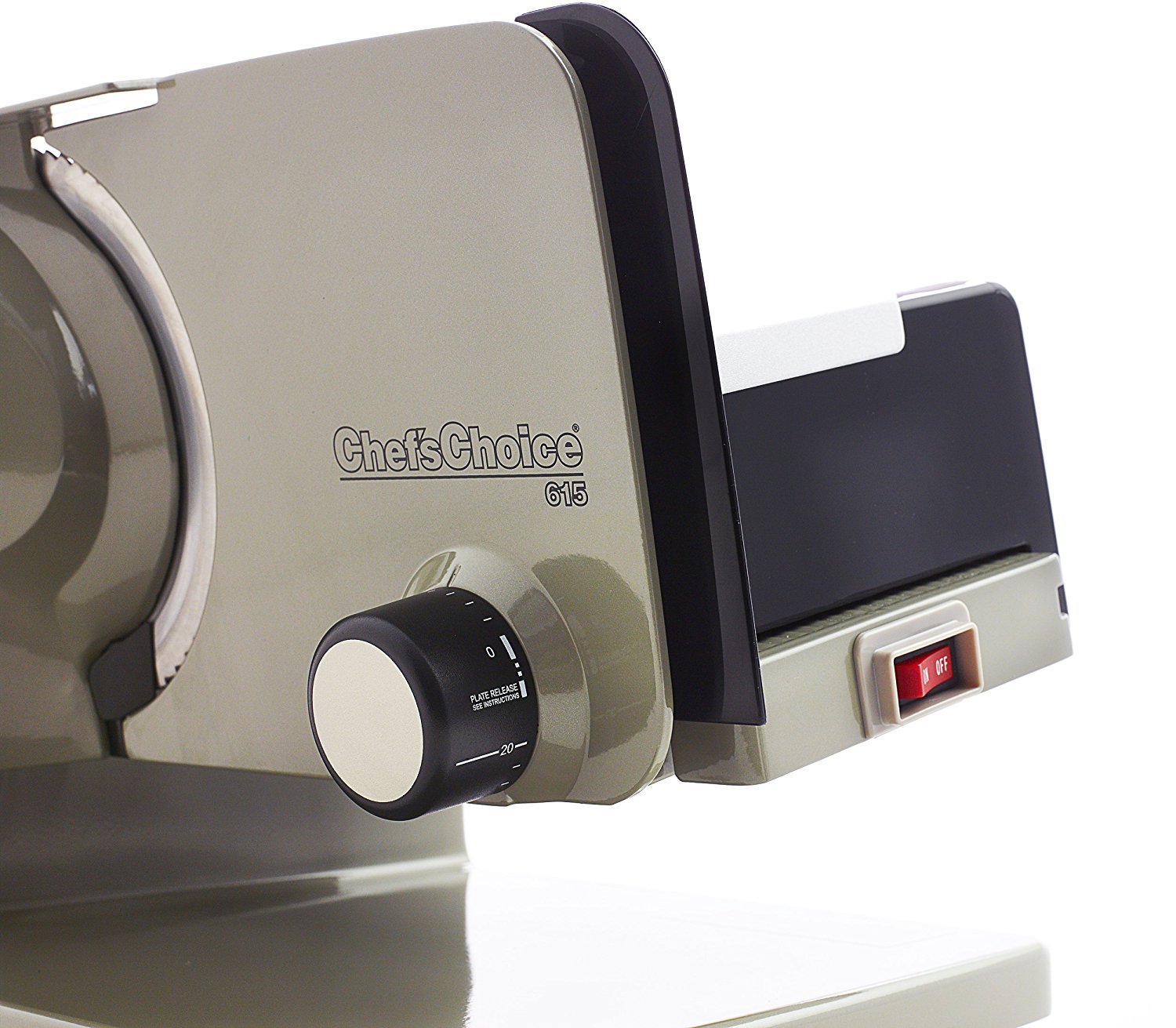 Chef'sChoice 615A Electric Meat Slicer Features Precision Thickness Control...