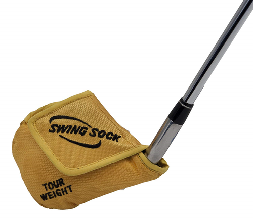 Swing Sock 8 oz. Weighted Golf Warm-Up/Trainer Attaches to Club Head (Fits