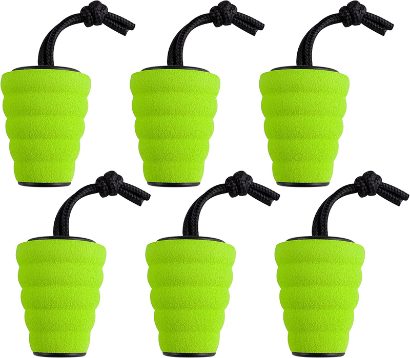 Ganfindx 4, 6 or 8 Pack | 3 Colors | Form-Fitting Kayak Scupper Plug Kit, Fit 1