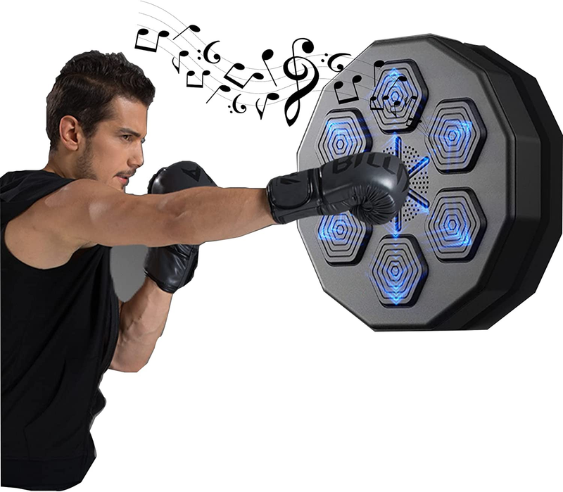 ZWDMAER Boxing traing Machine, Smart Music Wall Mounted Punc