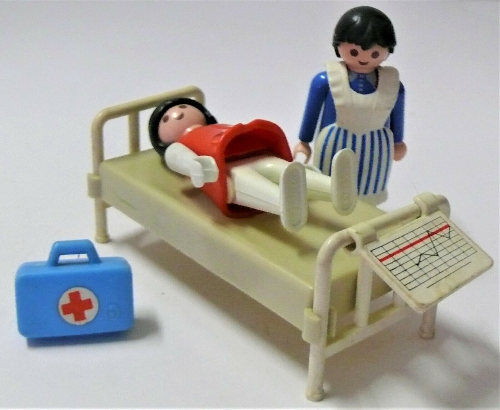playmobil ® - Bett Krankenbett - Patient und Arzt Doktor ID-06 / FN-06-06