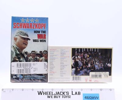 Schwarzkopf How the War Was Won + Voices That Care Documentary VHS Tapes NEW