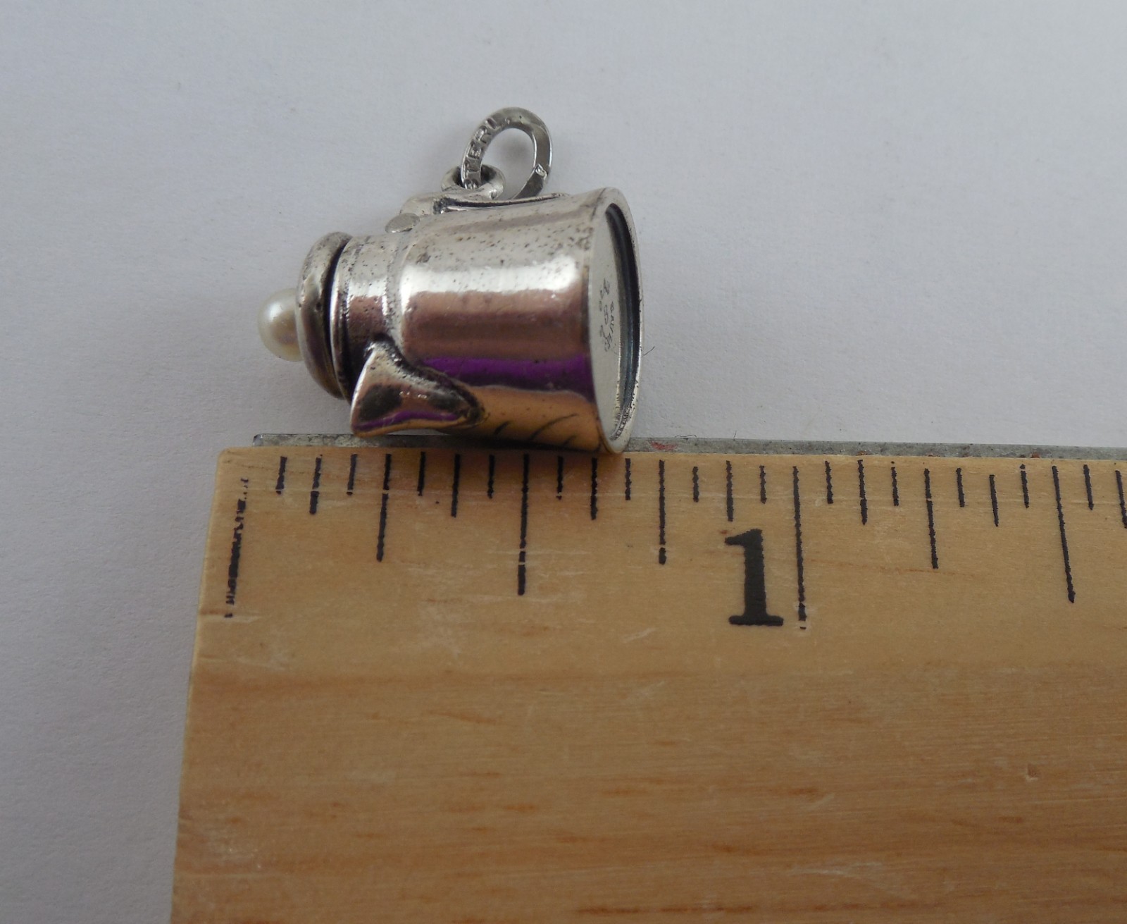 Vintage - Beau Sterling Silver - Coffee Percolator - Coffee Pot - Movable -Pearl