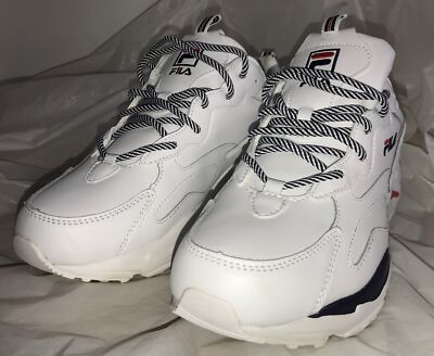 

Мужской Fila Ray Tracer Белый/Темно-синий/Красный (1RM00661 125) - 10,5 - 10,5, White/ navy/ red