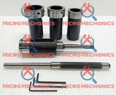 Lathe Tailstock Threading Die Holder Combo Floating Action Morse Taper #3 Metric