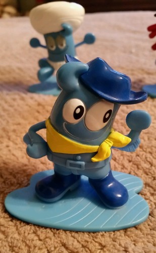 RARE x 5 LOT SHANGHAI EXPO BLUE MASCOT 2010 HAI BAO HAIBAO 2