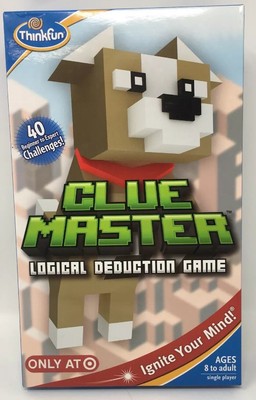 Think Fun: Clue Master Logical Deduction Game- Target Exclusive